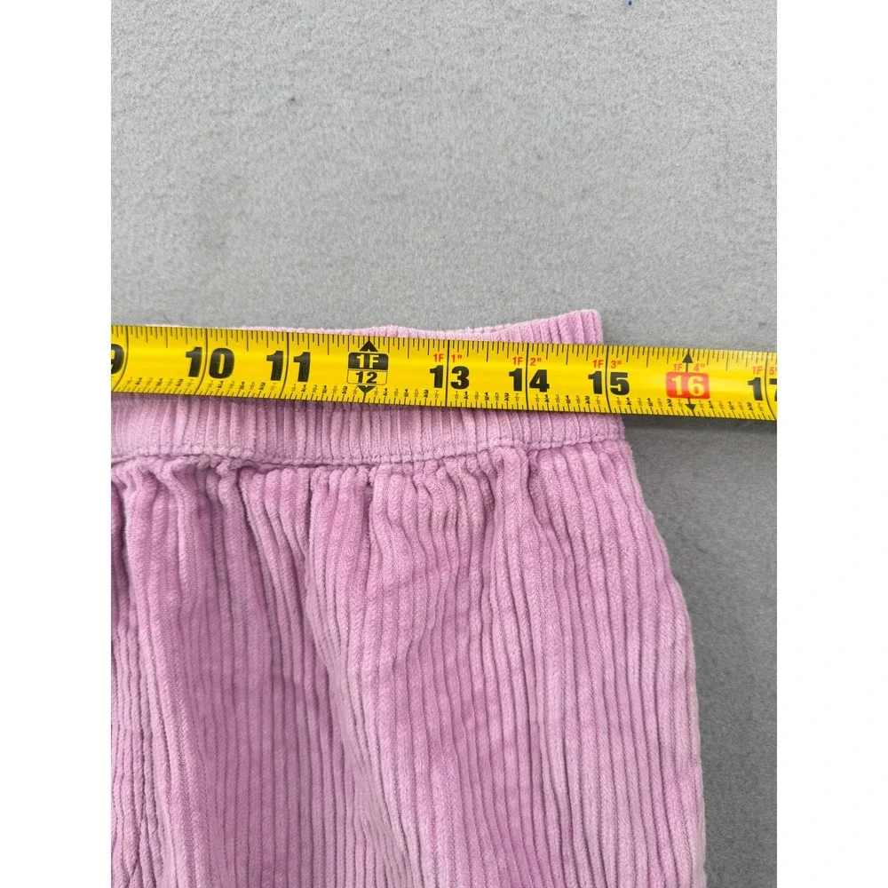 Urban Outfitters Mens Pink Corduroy Shorts Elastic Waist Size M Streetwear Skate